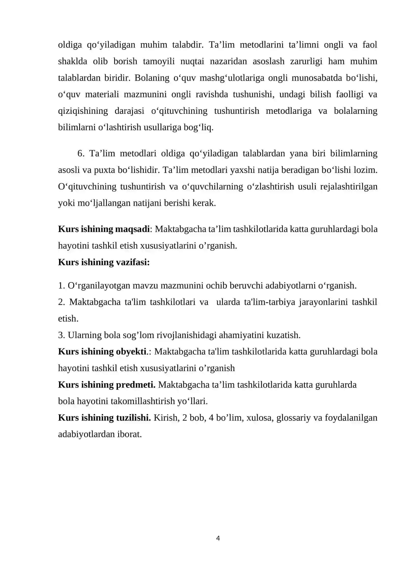 Maktabgacha ta’lim tashkilotlarida katta guruhlardagi bola hayotini tashkil etish xususiyatlari 4