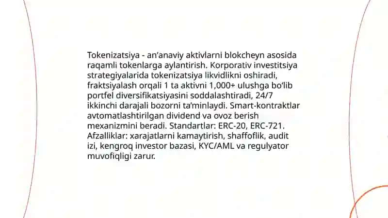 Korporativ moliya 4