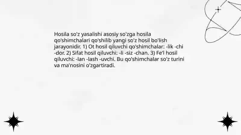 So'zning yasalishi 4