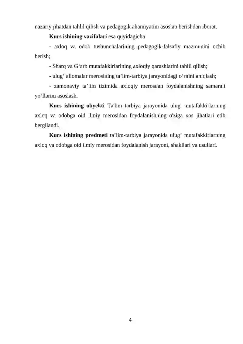 Axloq va Odob 4