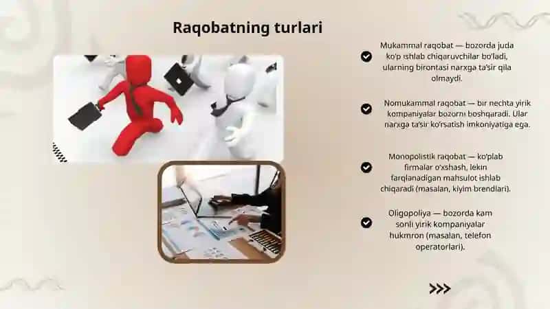 IQTISOD NAZARIYASI FANIDAN TAQDIMOT RAQOBAT VA MANAPOLIYA 4