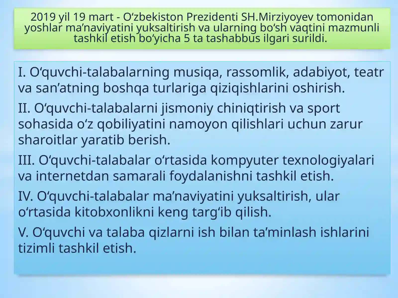 KADRLAR TAYYORLASH VA TA’LIM SOHASINI ISLOH QILISH 4