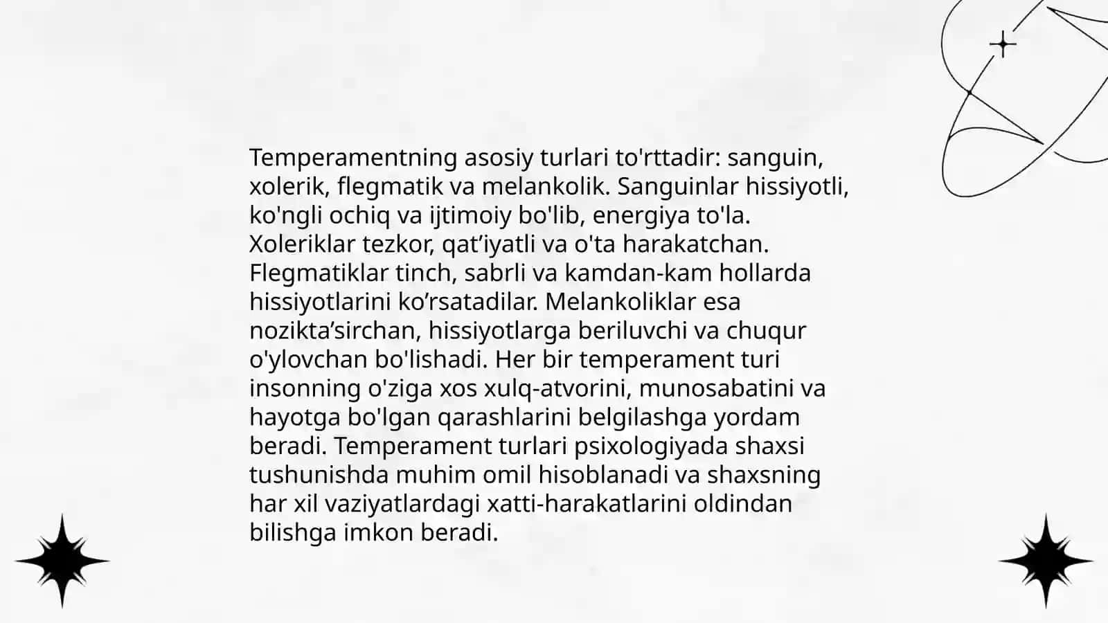Xarakter va uning ta'rifi 4