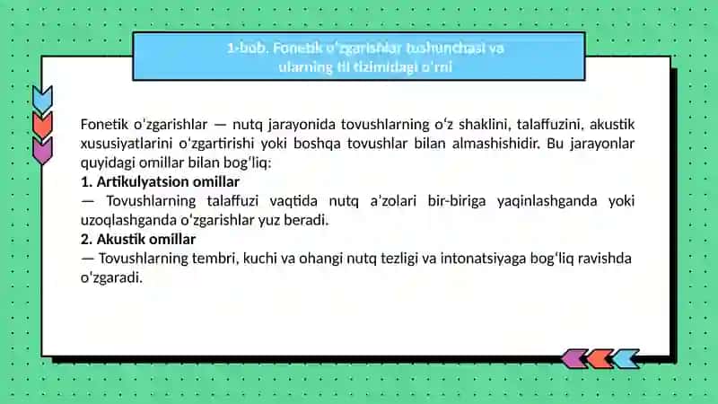 Nutqtovushlarining fonetiko‘zgarishlari 4
