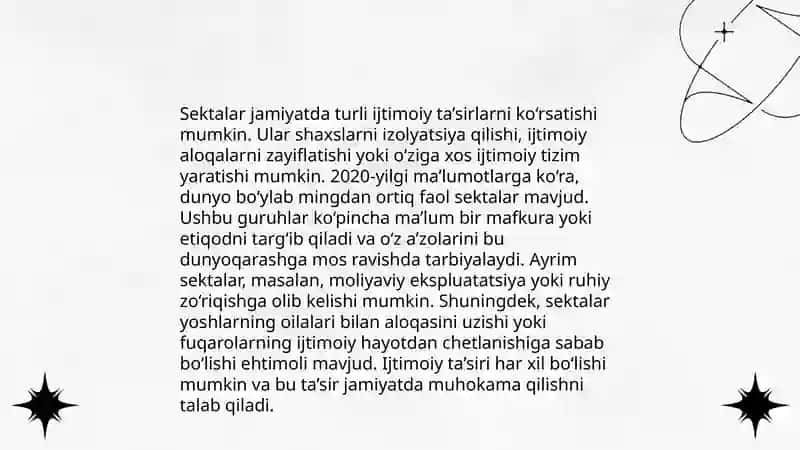 Yangi diniy ta’limotlar va sektalar 4
