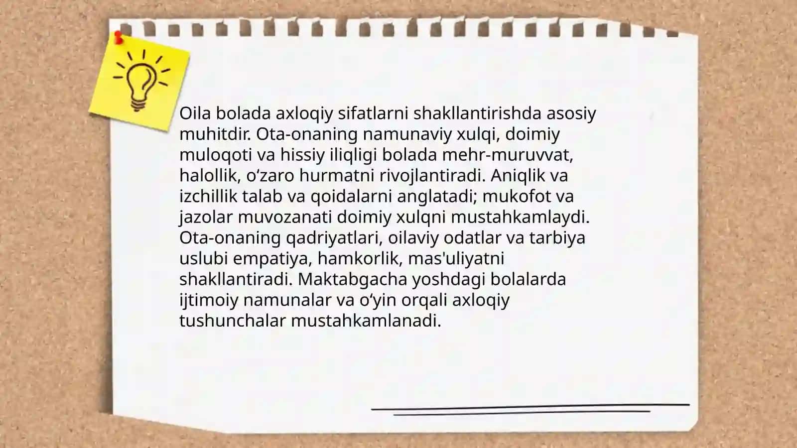 Maktabgacha tarbiya yoshidagi bolalarda axloqiy sifatlarning tarkib topishi 4