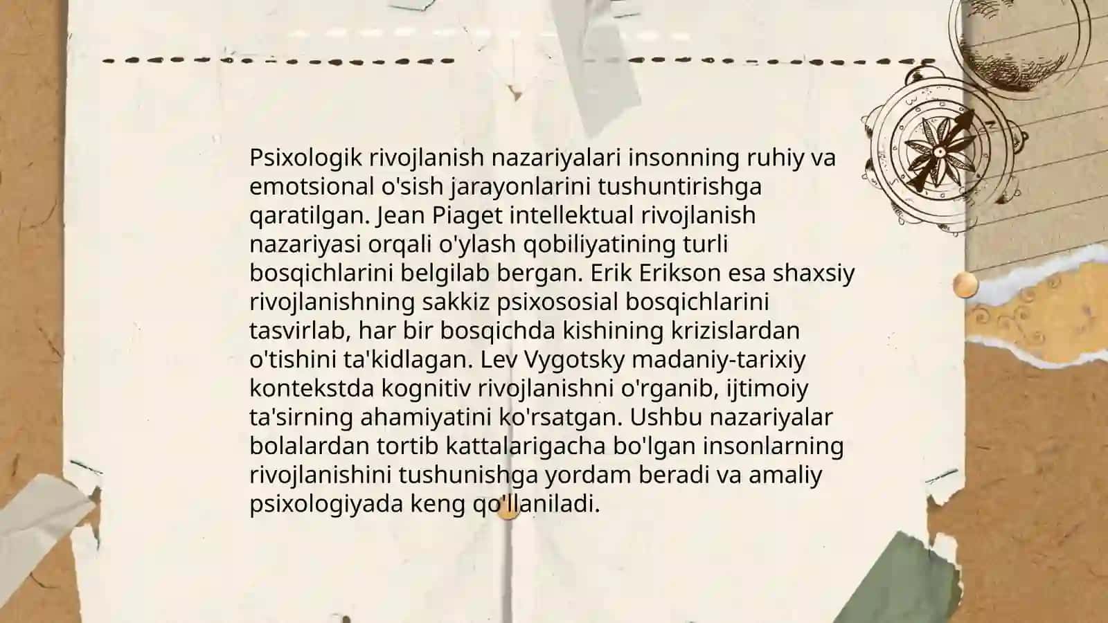 Rivojlanish psixologiyasi fanining predmeti 4