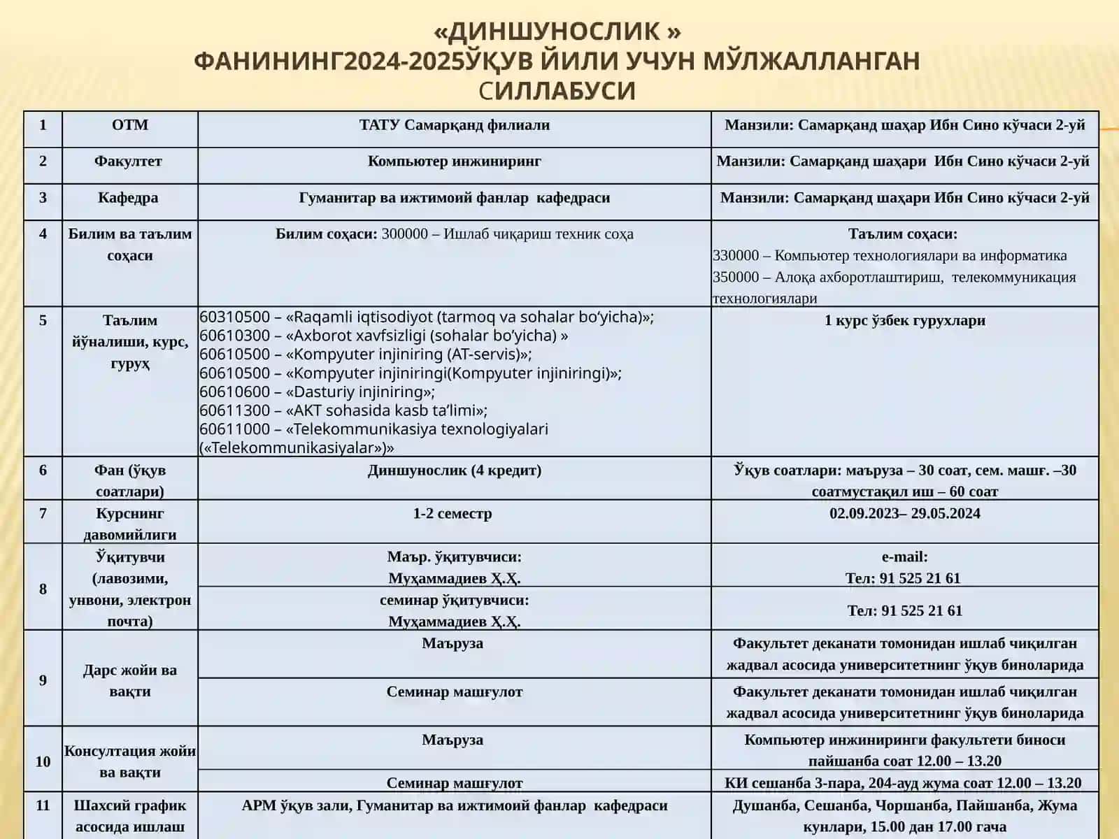 Dinshunoslik 4
