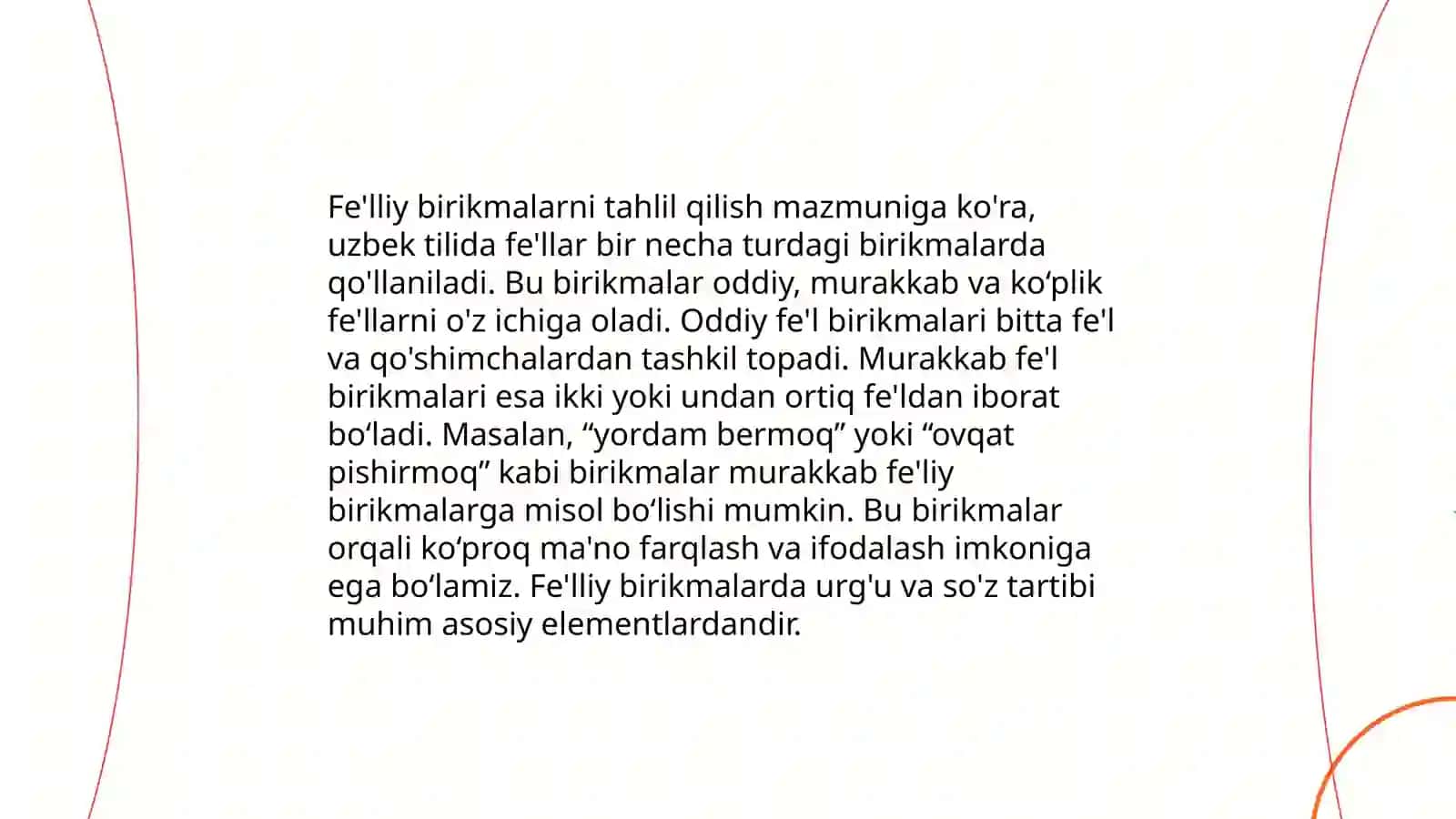 Otli va fe'lliy birikmalar 4