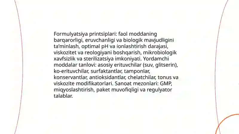 Sanoat miqyosida ishlab chiqariladigan suyuq dori shakllari 4