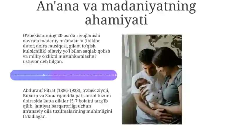 Abdurauf Fitratning oilasi va farzand tarbiyasi 4