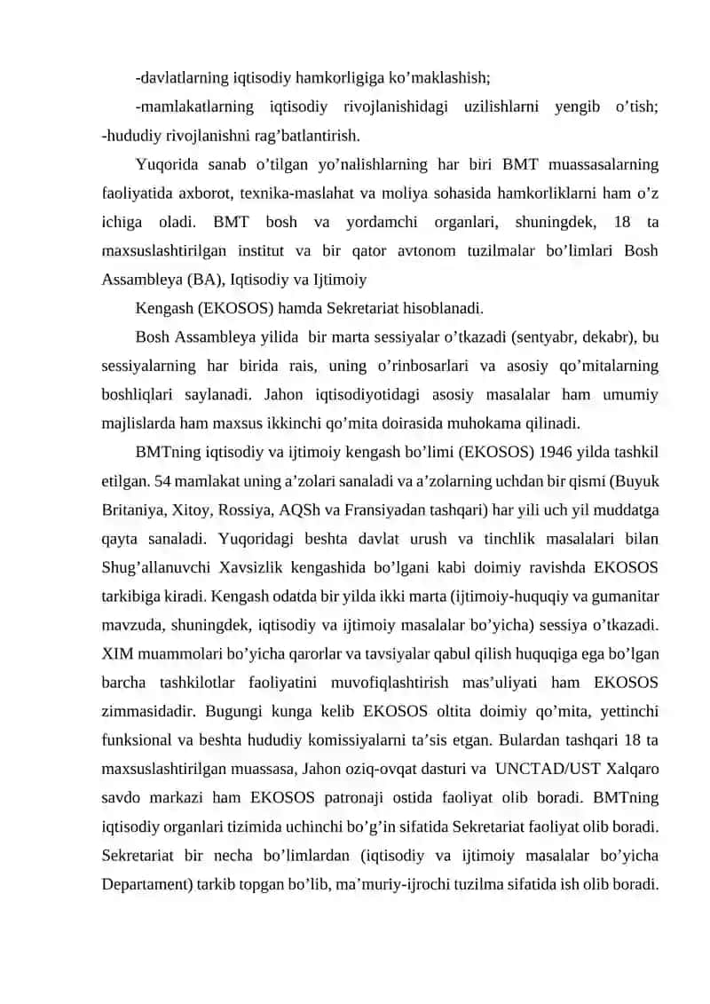 JAHON IQTISODIY TIZIMINING TARKIBIY O‘ZGARISHLARI 4