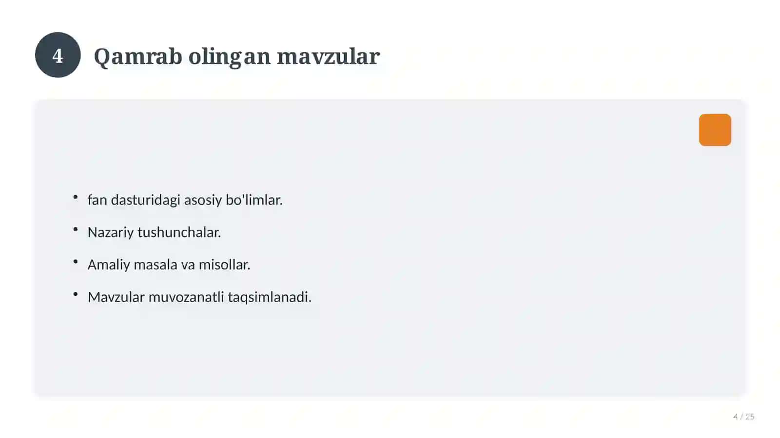 Adabiyot fanidan 8-sinf test savollari to'plami 4