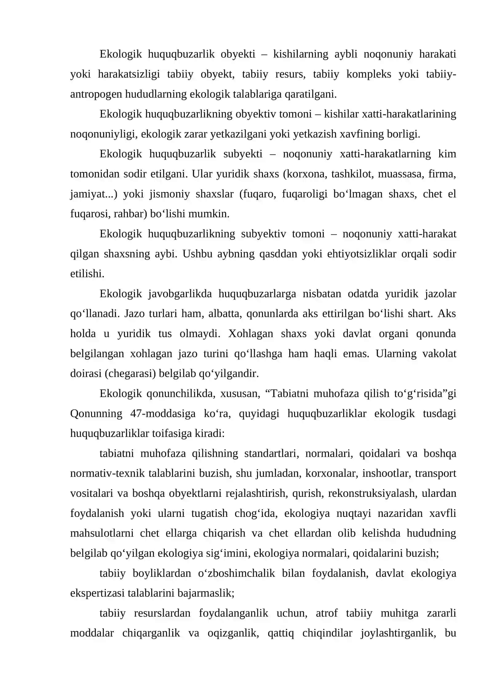 Ekologik javobgarlik 4