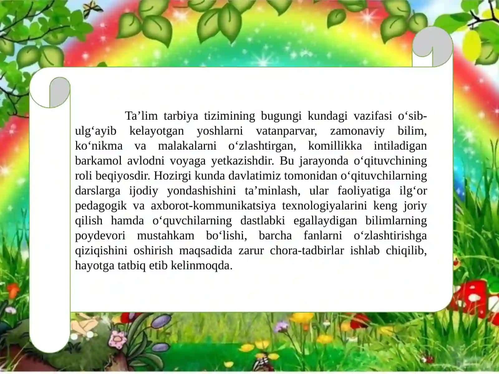 Boshlang‘ich sinf oʻquvchilarga savodorgatishda axborot texnologiyalaridan foydalanishniorgatish 4
