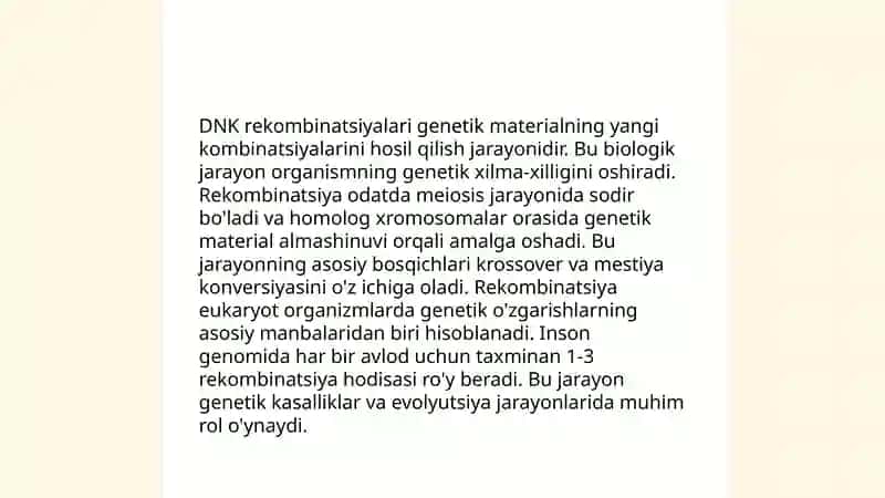 Genetik injeneriya va biotexnologiya 4