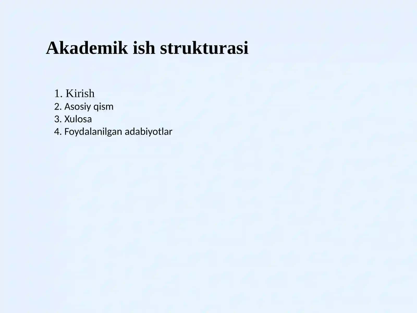 Akademik matnlarni loyihalash qoidalari va standartlari 4