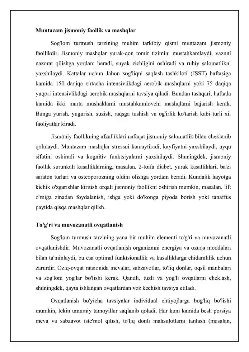 Sog'lom turmush tarzi shakllantirish 4
