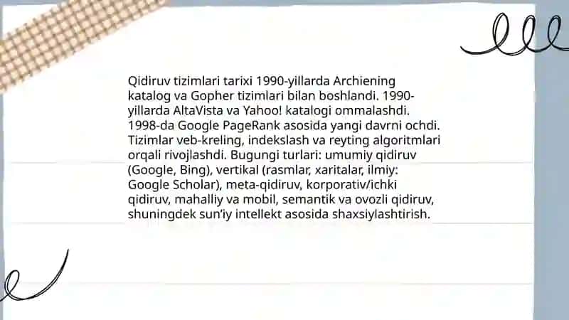 Qidiruv tizimlari 4