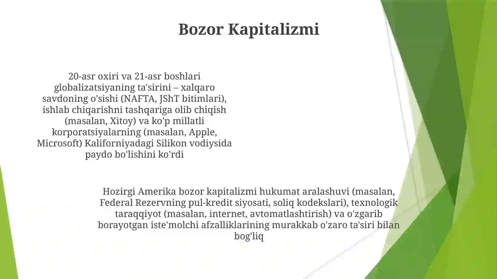 Iqtisodiytizimlaramerikada 4