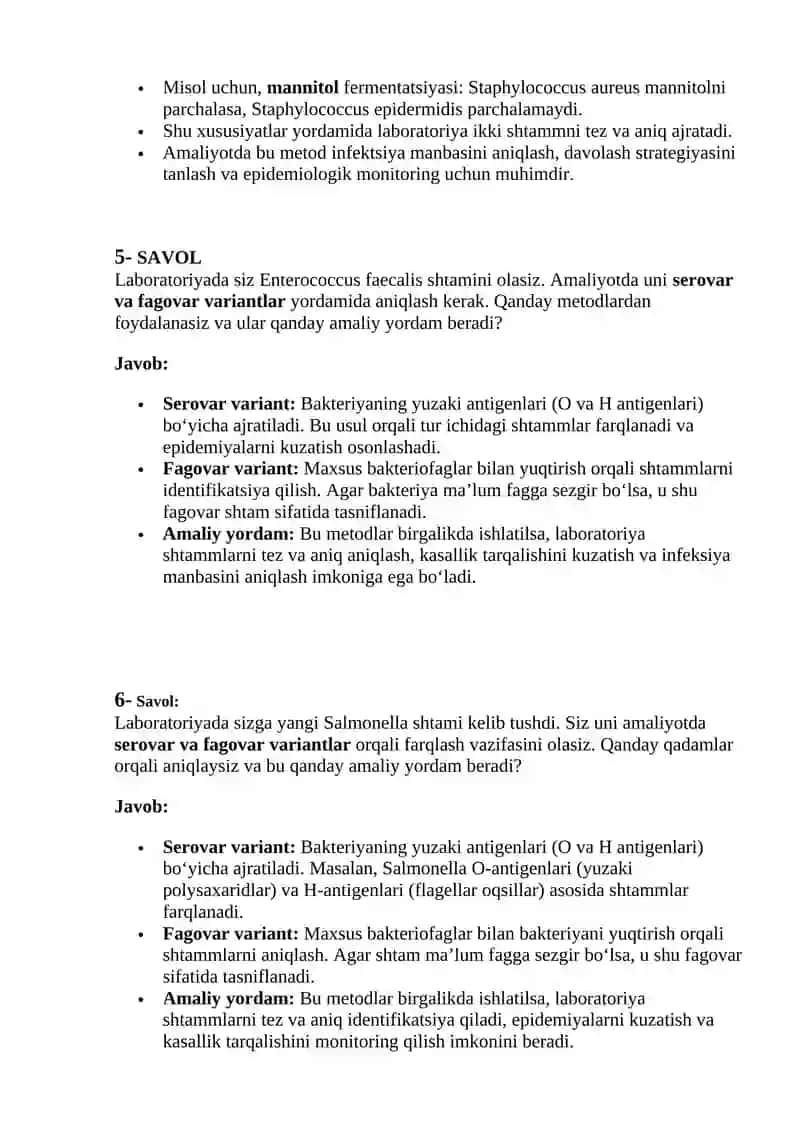 Bakteriyalarni klassifikatsiyasi, toksonomiyasi va nomenklaturasi 4