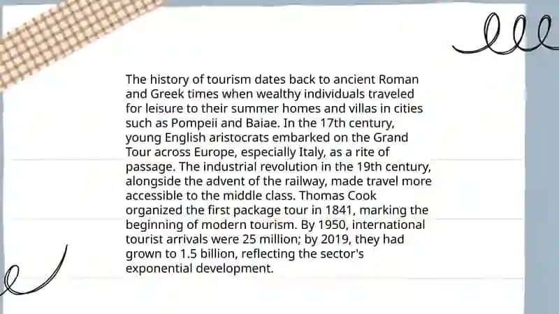 What is tourism? 4