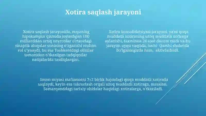 Xotira mexanizmi 4