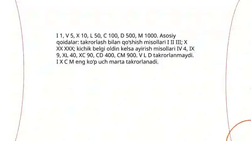 Rim sonlari 4