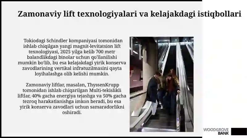 Konserva zavodlaridagi liftlarning ishlash printsipi 4