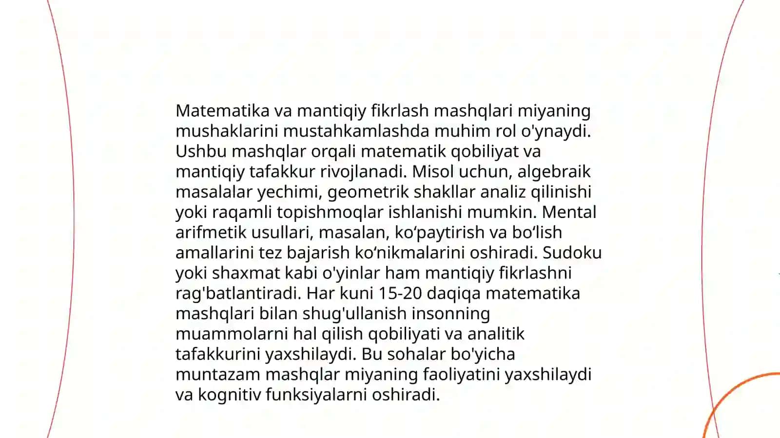 Bolada bilish qobiliyatlarini rivojlantirish 4