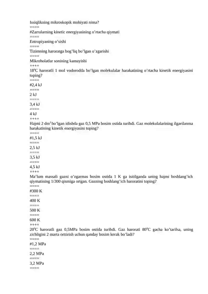 Termodinamika va statistik fizika 4