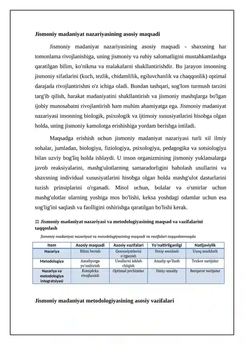 Jismoniy madaniyat nazariyasi va metodikasi 4