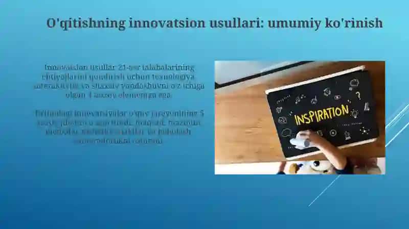 Innovatsion pedagogikaning asosiy tushunchalari va tamoyillari 4