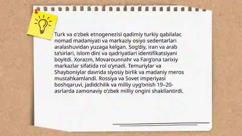 Qadimgi davlatchilik va milliy ong: Samanidlar va Xorazm merosi 4