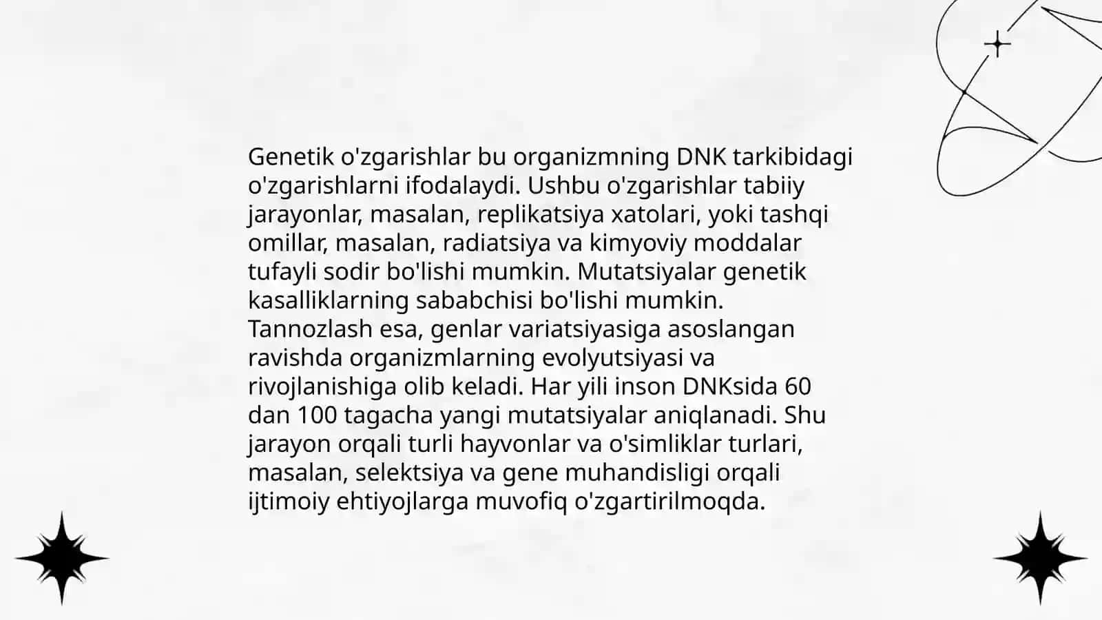 Tabiiy tanlanish Shakllari 4