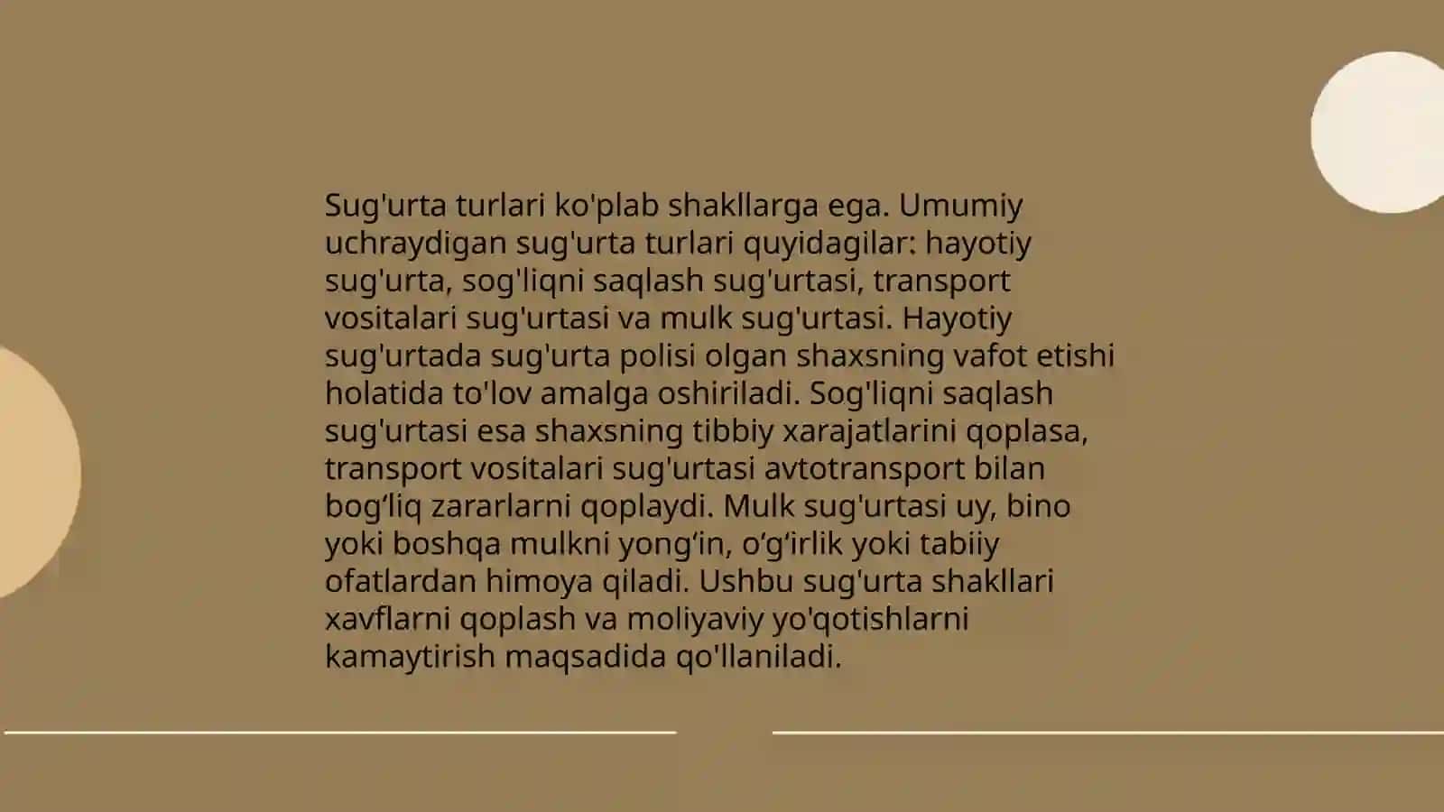Sugʻurta Tarixi 4
