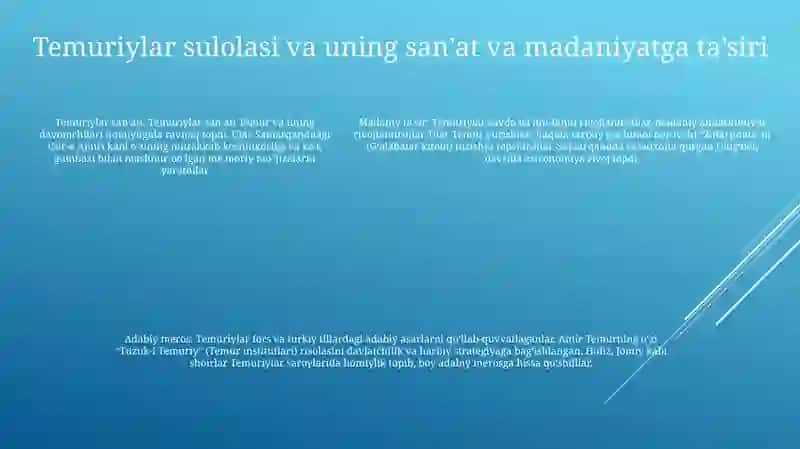 Temuriylar Davrida San'at Va Madaniyati 4