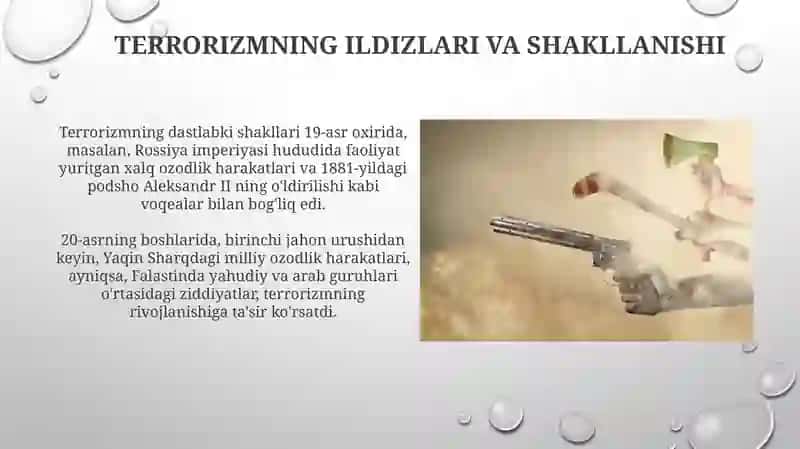 Diniy Fundametalizm radikalizm va terrorizmning tarixi va yo’nalishlari 4