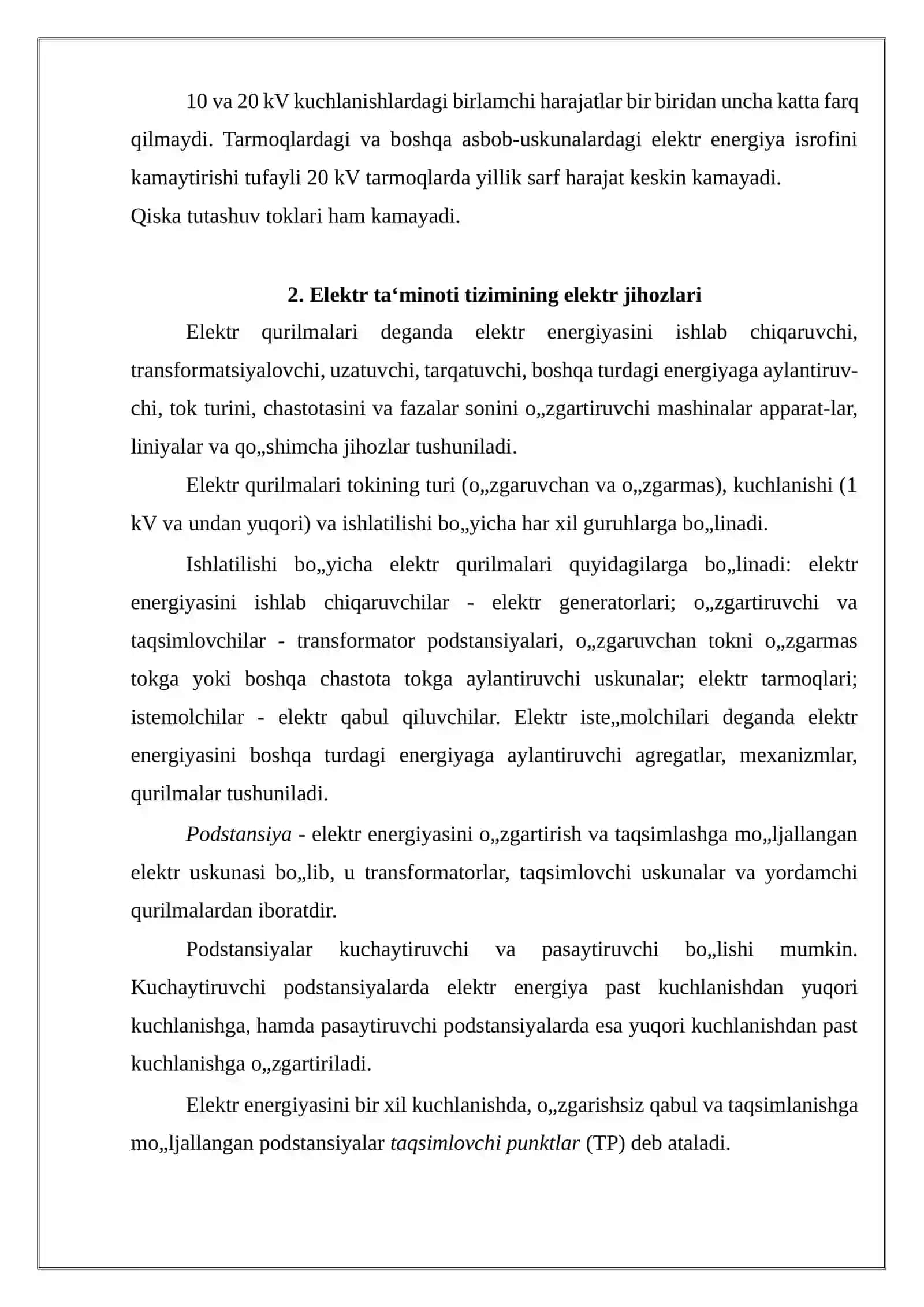 KONCHILIK KORXONALARI PODSTANSIYALARI VA TAQSIMLOVCHI PUNKTLARI 4