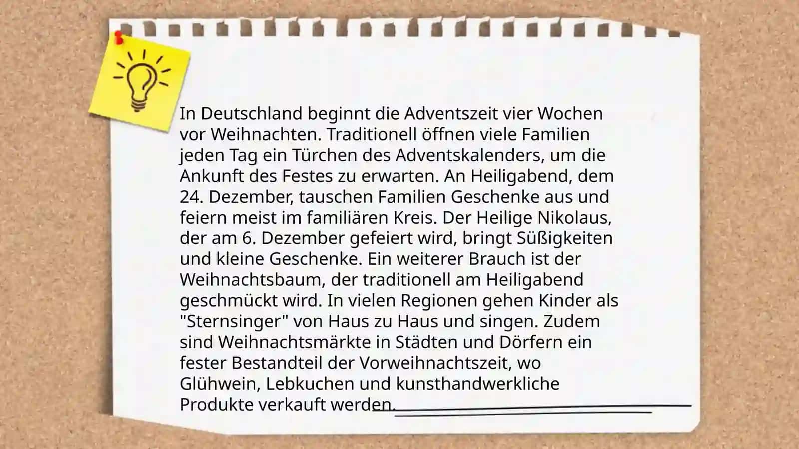 Sitten und Bräuche. Festtage und Feiertage von Deutschland 4