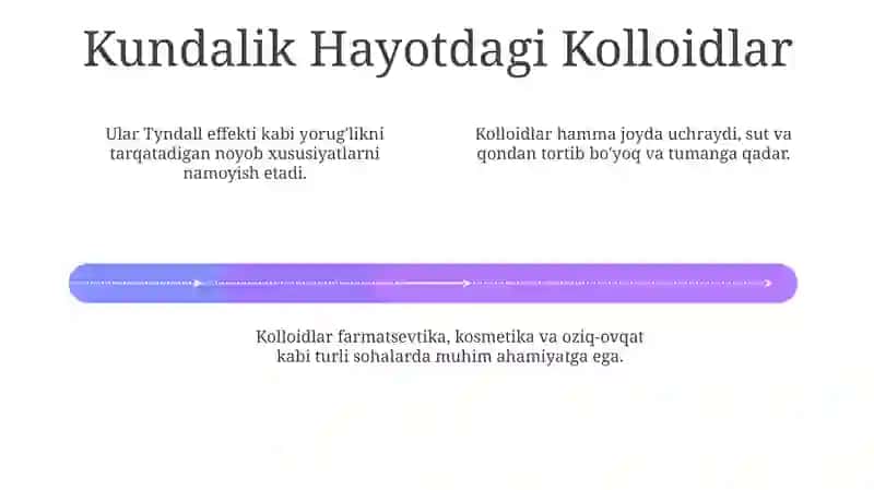 Kolloid dispers sistemalar va ularning kundalik turmushdagi va texnikadagi ahamiyati 4