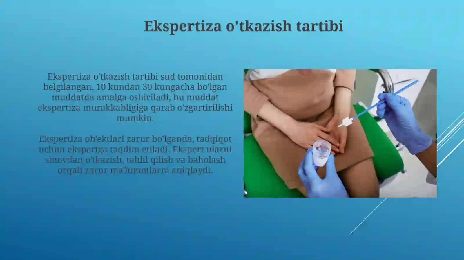 Ekspertiza tayinlash asoslari va o'tkazilish tartibi 4
