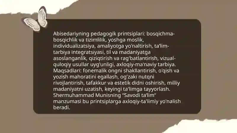 Alifbe manzumalar (abisedariy) ta’lim-tarbiya asosi 4