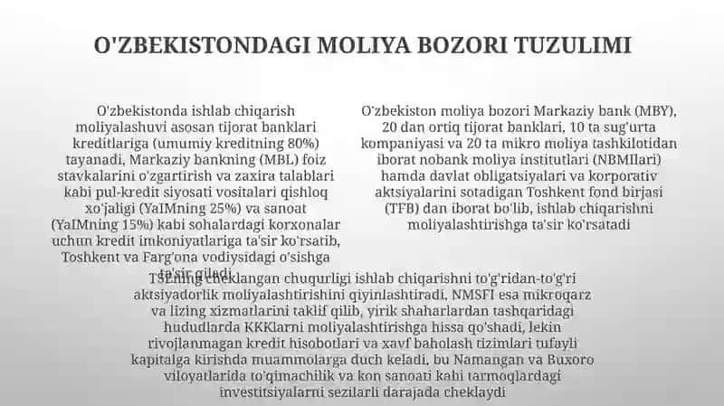Kapital Bozorlari va Investitsiyalar 4