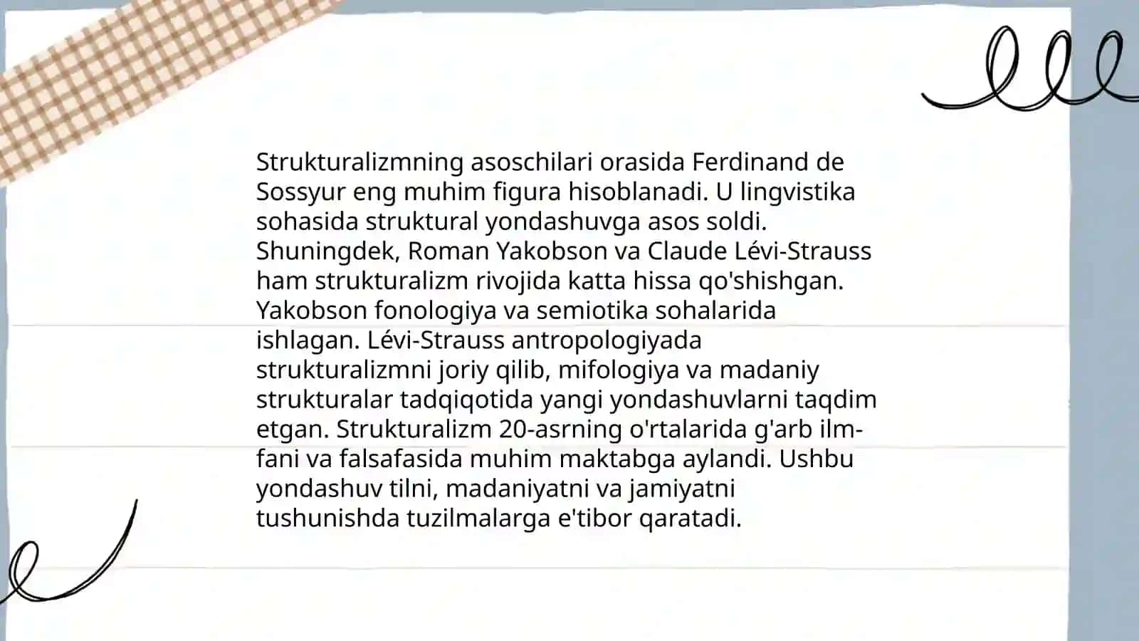 Strukturalizim va uning yo‘nalishlari 4