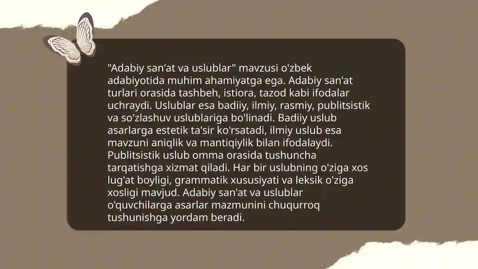 Badiiylik - adabiyotning asosiy xususiyati 4