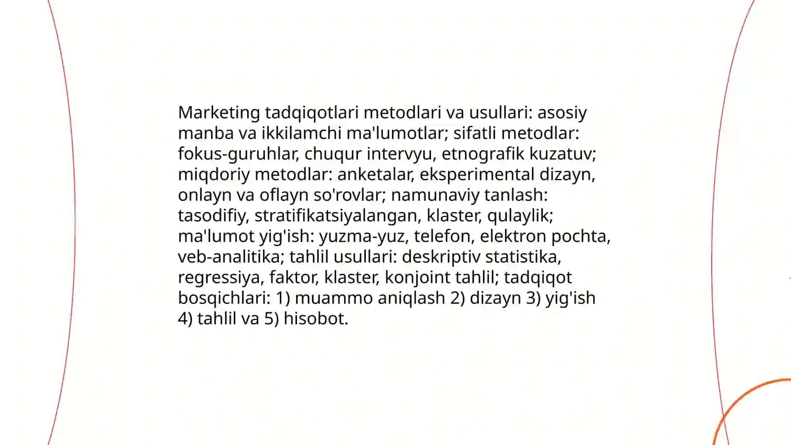 Marketingning metodologik va ijtimoiy-iqtisodiy asoslari 4