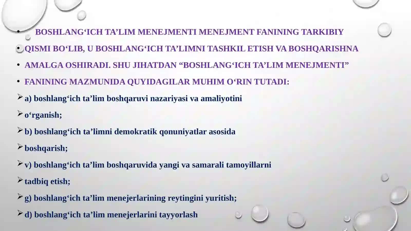 “Boshlang‘ichta’lim menejmenti” 4