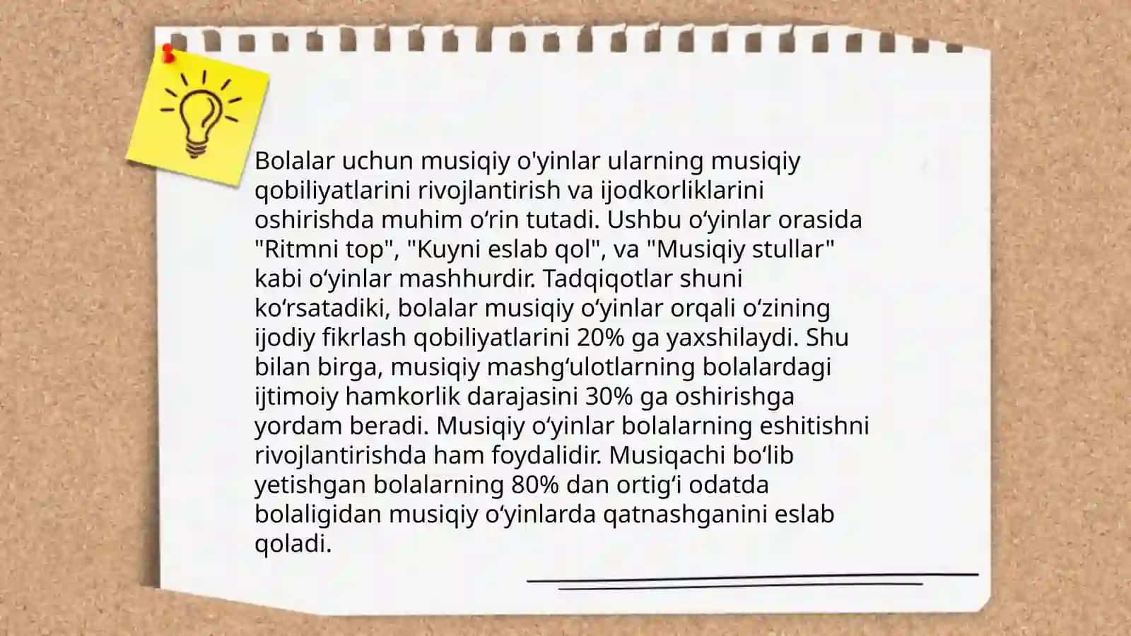 Bolalarning musiqiy qobiliyatlarini rivojlantirish 4