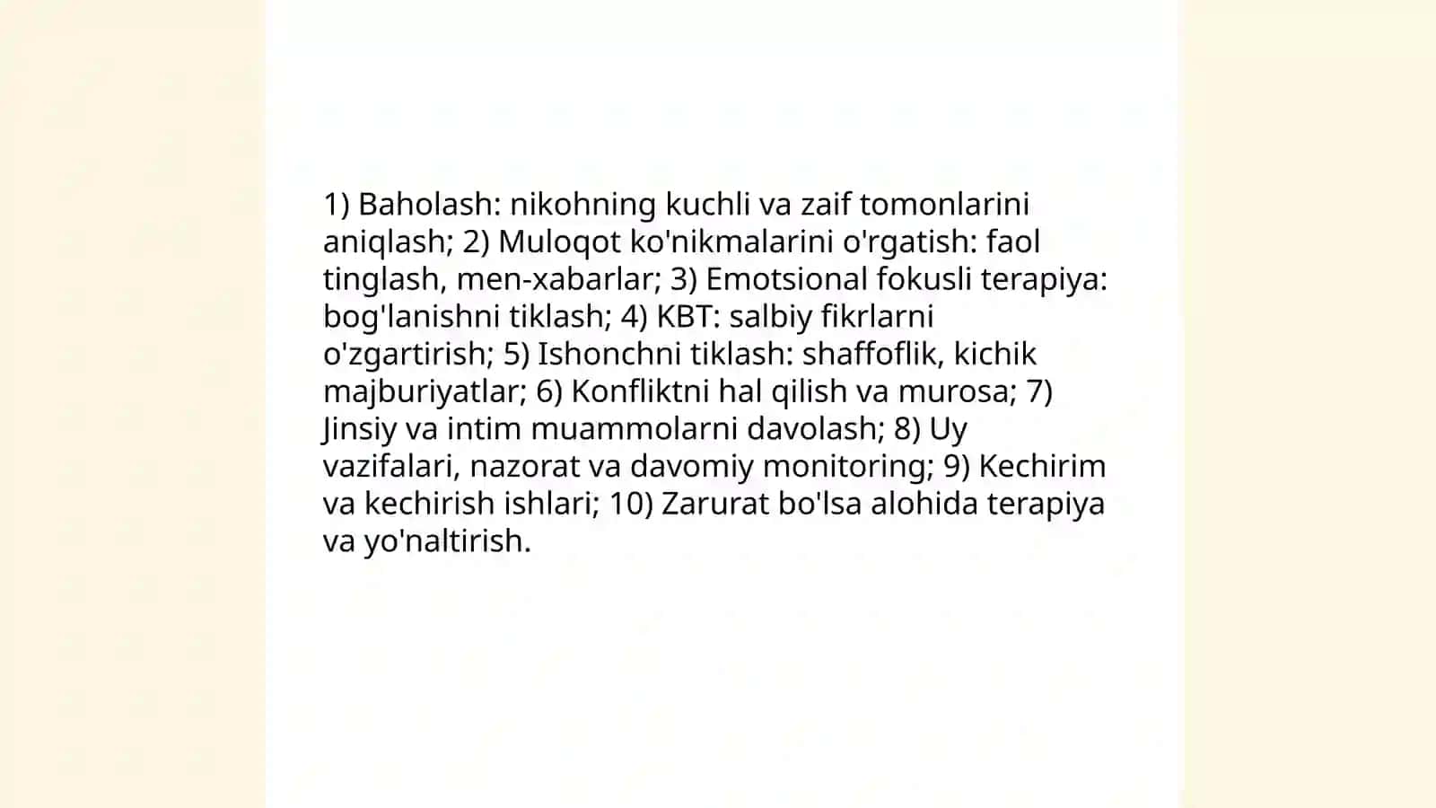 Ajrim yoqasidagi oilalar bilan olib boriladigan korreksion ishlar 4
